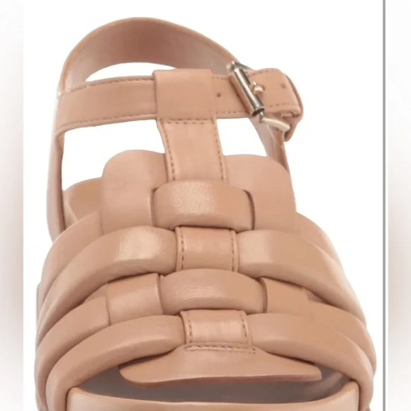 NIB [ASH] Sirena Fisherman Woven Platform Buckle Sandals Women’s Sz 41 / US 10.5 - Picture 6 of 13